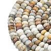 Natural Gobi Agate Beads Strands G-P575-A27-6x4mm-3