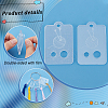 30Pcs Acrylic Thread Winding Boards TOOL-PH0001-79A-4