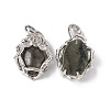 Natural Labradorite Pendants G-P484-03P-06-2