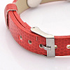 PU Leather Snap Bracelets BJEW-A101-D01-3