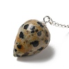 Natural Dalmatian Jasper Dowsing Pendulums G-R492-01S-02-3