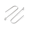 316 Surgical Stainless Steel Earring Hooks STAS-Z124-02D-P-2