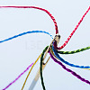 10 Rolls 10 Colors Polyester Braided Cords OCOR-GO0001-02-7