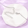 1.5MM Brass Torque Choker Necklaces KK-CBA3297-12P-3