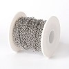 Tarnish Resistant 304 Stainless Steel Rolo Chains CHS-E016-02D-P-3
