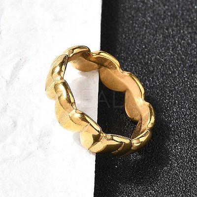 304 Stainless Steel Finger Ring RJEW-C125-01G-1