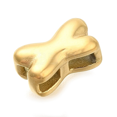 Ion Plating(IP) 304 Stainless Steel Slide Charms STAS-B075-37G-X-1