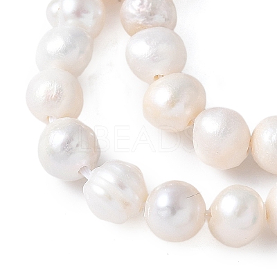 Natural Cultured Freshwater Pearl Beads Strands PEAR-I007-07Q-01A-1