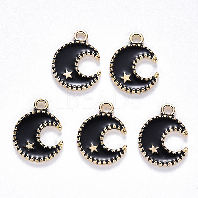 Alloy Enamel Pendants ENAM-S121-063D-1