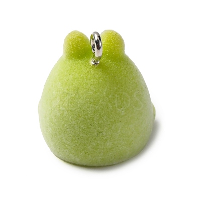 Flocky Animal Resin Pendants FIND-S001-03F-1