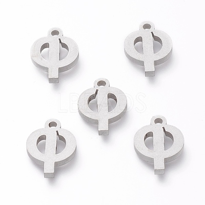 Tarnish Resistant 304 Stainless Steel Pendants STAS-A045-22P-1