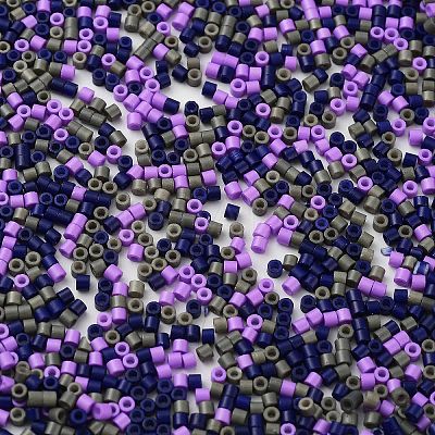 Baking Paint Glass Seed Beads SEED-S042-05B-54-1