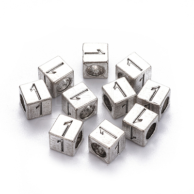 Alloy European Beads LS-PALLOY-WH0065-52A-1