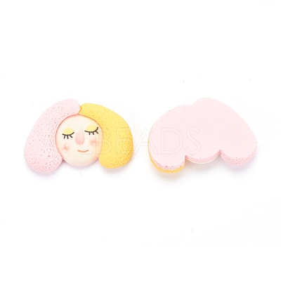 Resin Cabochons CRES-M007-02B-1
