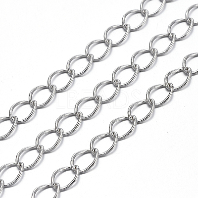 Brass Twisted Chains LS-CHC-Q001-5x4mm-P-1