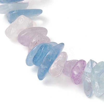 3Pcs 3 Style Natural & Synthetic Mixed Stone Chips Beaded Stretch Bracelets Set BJEW-TA00460-1