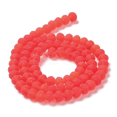 Transparent Glass Beads Strands EGLA-A044-T1mm-MD01-1