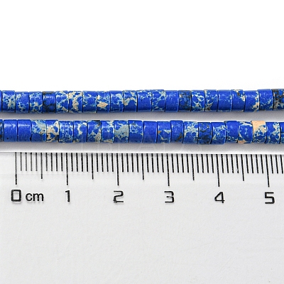 Synthetic Imperial Jasper Dyed Beads Strands G-D077-D01-02B-1
