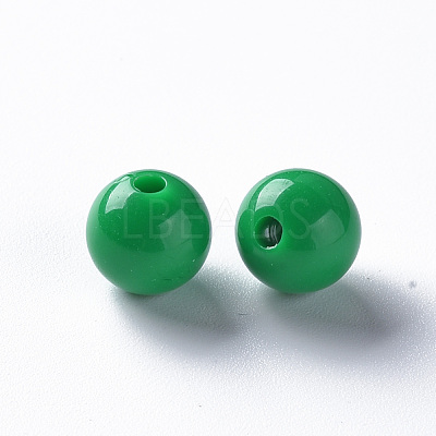 Opaque Acrylic Beads MACR-S370-C8mm-M2-1