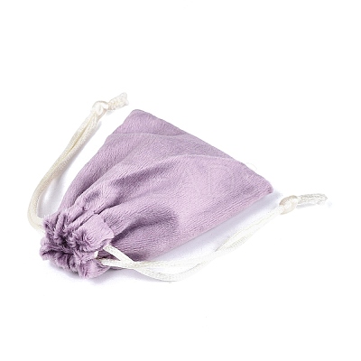 Velvet Jewelry Drawstring Storage Pouches TP-Q001-01B-1