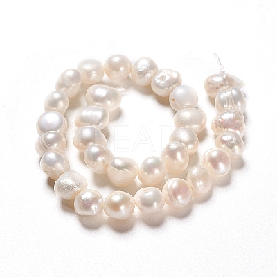 Natural Cultured Freshwater Pearl Beads Strands PEAR-I004-08A-1