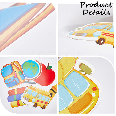 2 Sets 2 Styles Paper Banners AJEW-GF0008-51-1