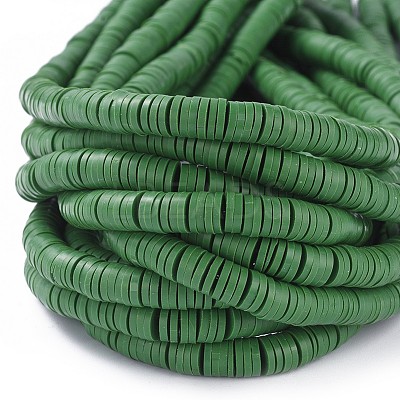 Handmade Polymer Clay Beads X-CLAY-R067-8.0mm-46-1