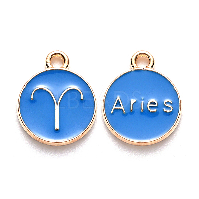 Alloy Enamel Pendants LS-ENAM-S124-01A-02A-1