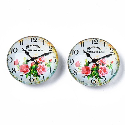 Glass Paper Snap Buttons BUTT-N019-007-A02-1