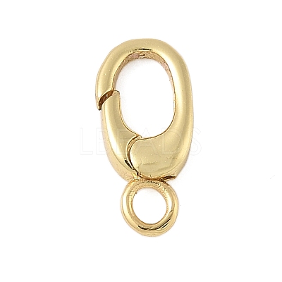 Brass Spring Gate Ring KK-L245-04G-02-1