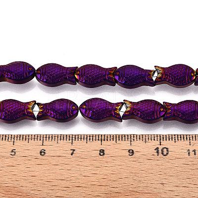 Electroplate Glass Beads Strands X1-EGLA-T025-03B-1