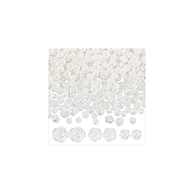 300Pcs 3 Styles Imitation Pearl Acrylic Beads OACR-GA0001-20-1