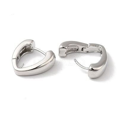 Brass Stud Earring Findings KK-U013-08P-1