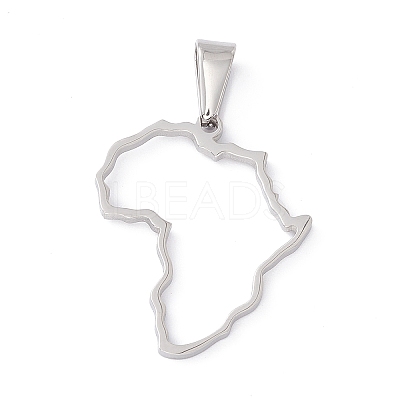 Non-Tarnish 304 Stainless Steel Pendants STAS-G284-02P-1