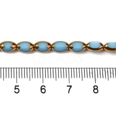 Electroplate Glass Beads Strands EGLA-P061-02A-10-1