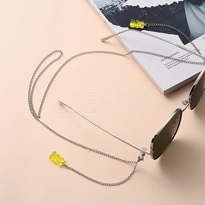 304 Stainless Steel Eyeglasses Chains AJEW-EH00207-04-1