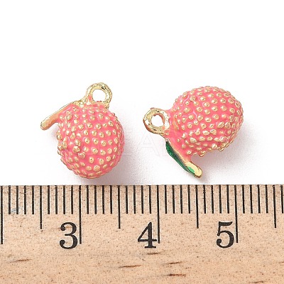 Alloy Enamel Charms FIND-C074-02B-1