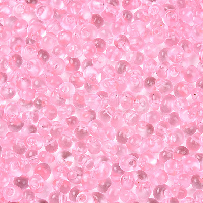 3/0 Baking Paint Glass Fringe Seed Beads SEED-A034-04C-1