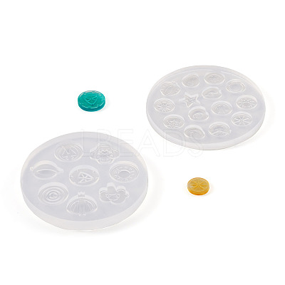 2Pcs 2 Style Silicone Molds DIY-BG0001-39-1