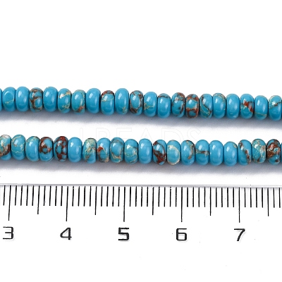 Synthetic Imperial Jasper Dyed Beads Strands G-K343-C39-04-1