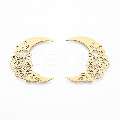 201 Stainless Steel Pendants STAS-N090-LA933-2-1