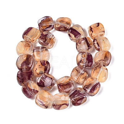 Handmade Lampwork Beads Strands LA-N046-01I-1
