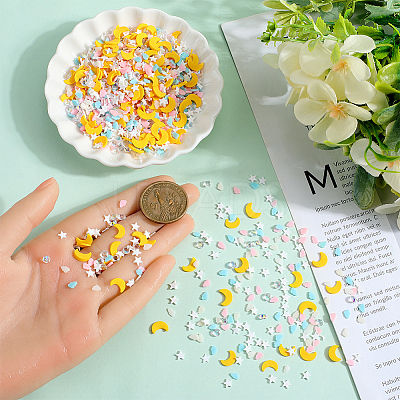 Handmade Polymer Clay Sprinkles Mix CLAY-SC0001-98A-1
