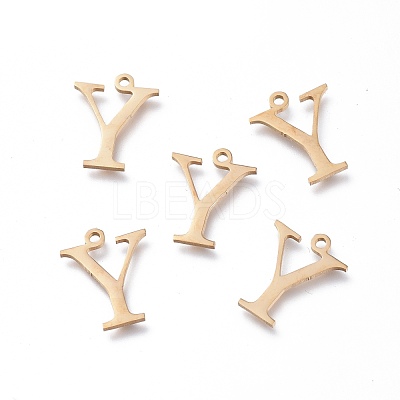 304 Stainless Steel Charms STAS-L263-19G-1