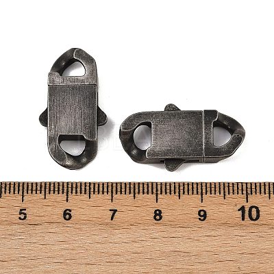 304 Stainless Steel Bayonet Clasps STAS-C127-01AS-1