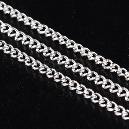 Iron Twisted Chains Curb Chains CHS002Y-S-1