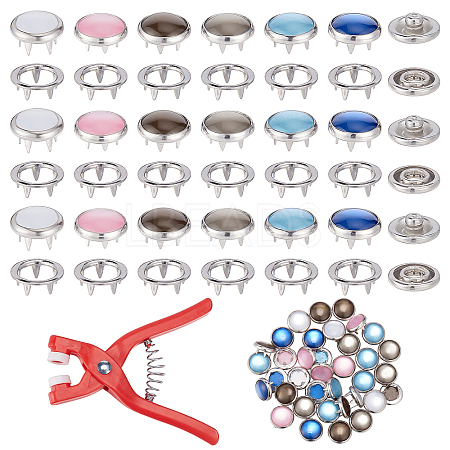 Resin Snap Buttons BUTT-NB0002-15-1