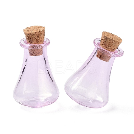 Glass Cork Bottles X1-AJEW-O032-01F-1