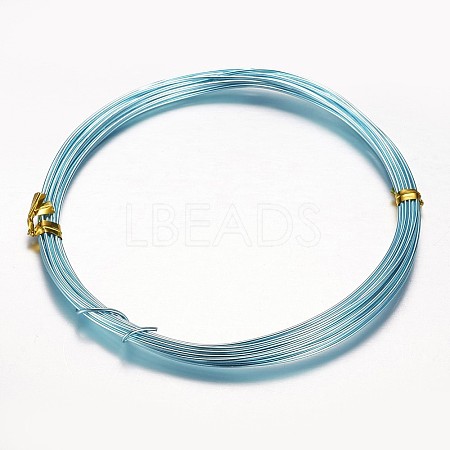Round Aluminum Craft Wire AW-D009-0.8mm-10m-02-1