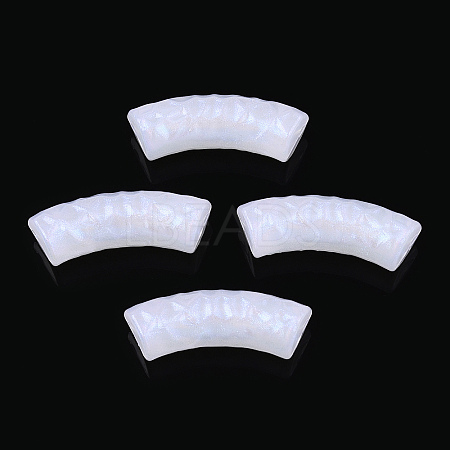 Acrylic Tube Beads X1-OACR-N137-03D-1